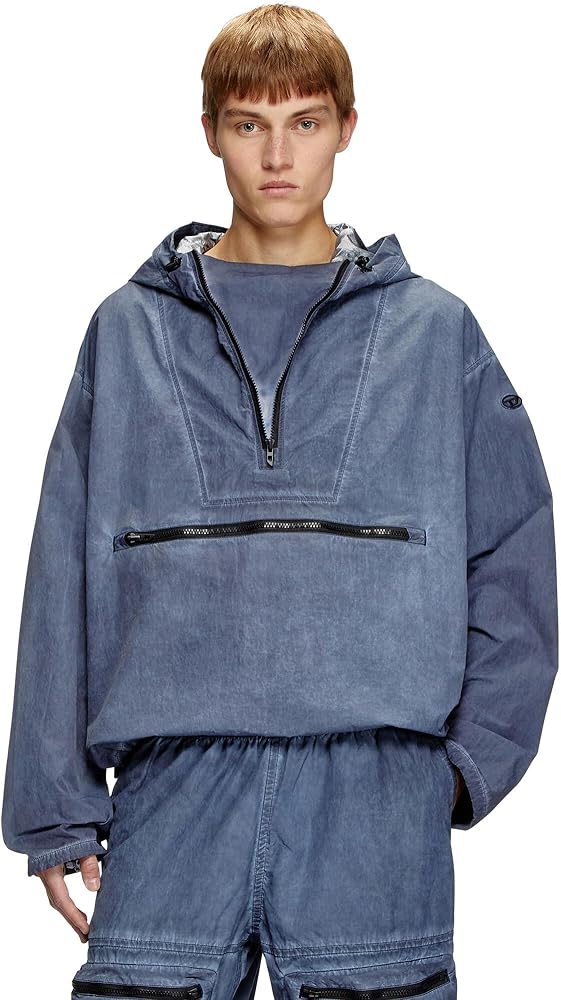 Amazon.co.jp: [Diesel] [ディーゼル] メンズ ハーフジップ ジャケット